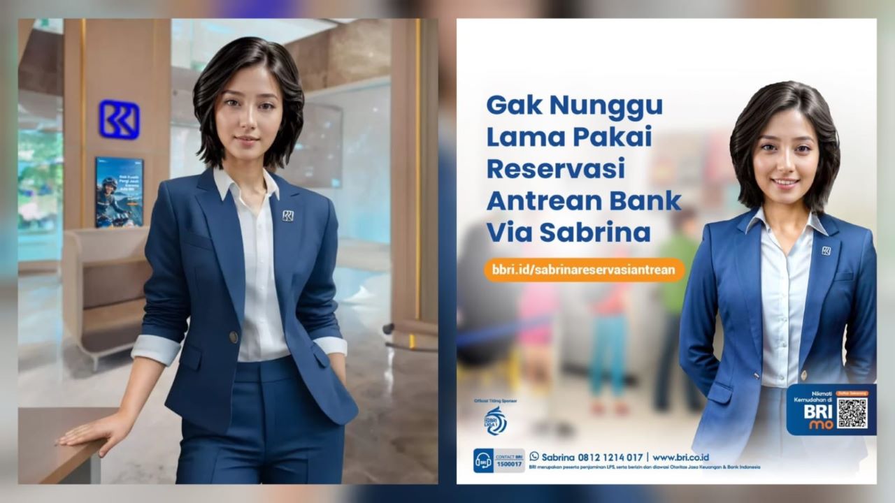 Gak Nunggu Lama, Pakai Reservasi Antrean Bank BRI via Sabrina, ini Fitur-fiturnya