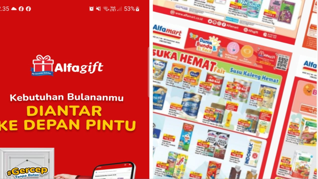 Buruan ke Alfamart, Ada Promo Diskon Produk Susu Formula Anak, Ini Daftarnya 