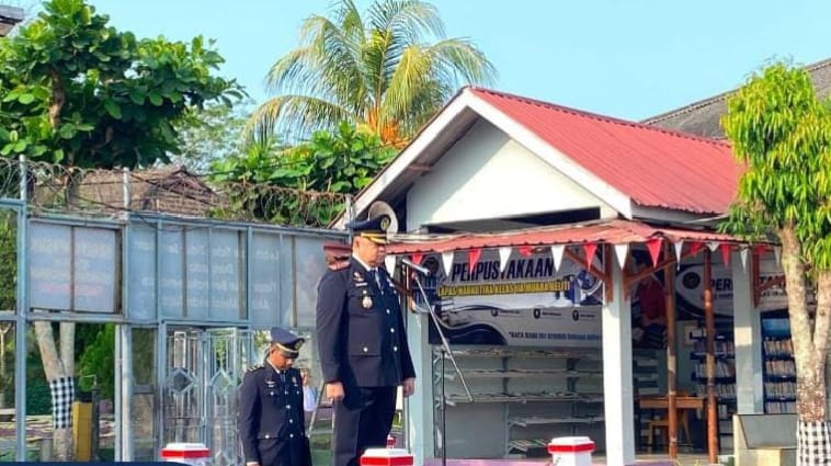 Kobarkan Semangat Kemerdekaan, Lapas Narkotika Muara Beliti Gelar Upacara HUT ke-81 RI