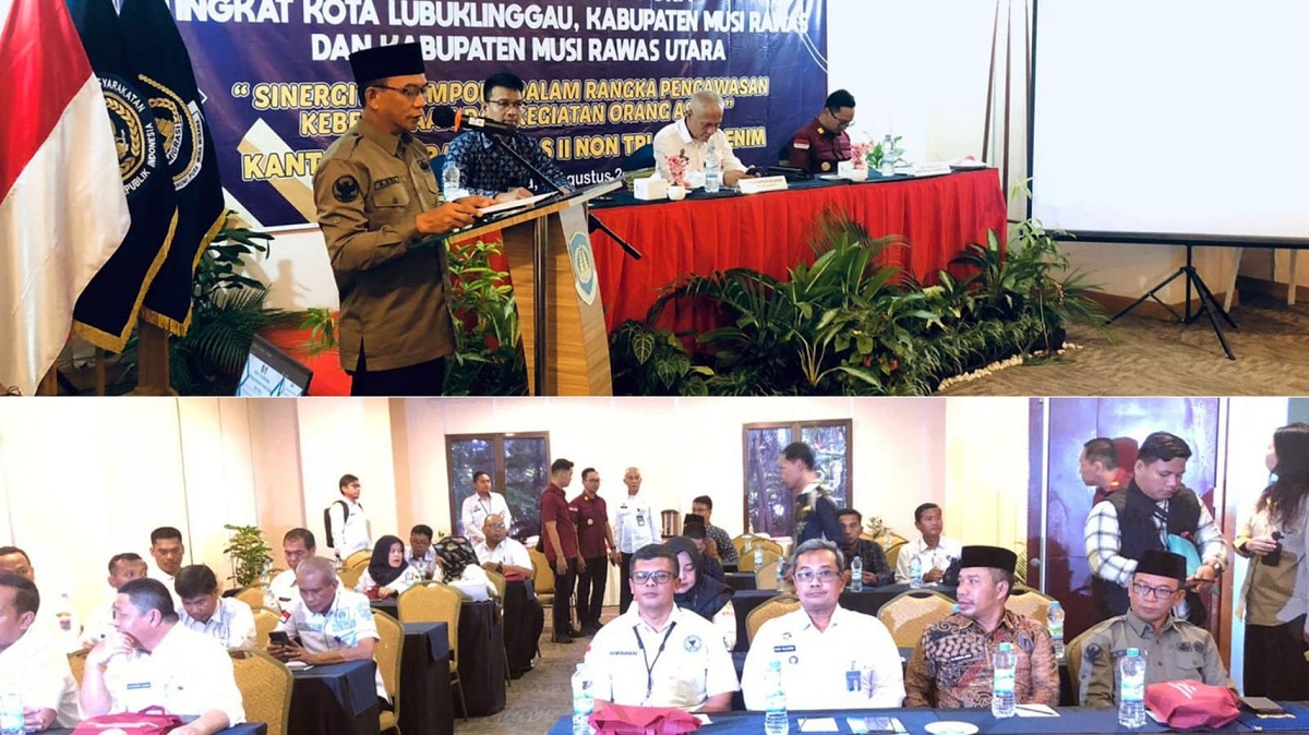 Perkuat Sinergi, Kalapas Lubuk Linggau Hadiri Rapat Koordinasi TIM PORA