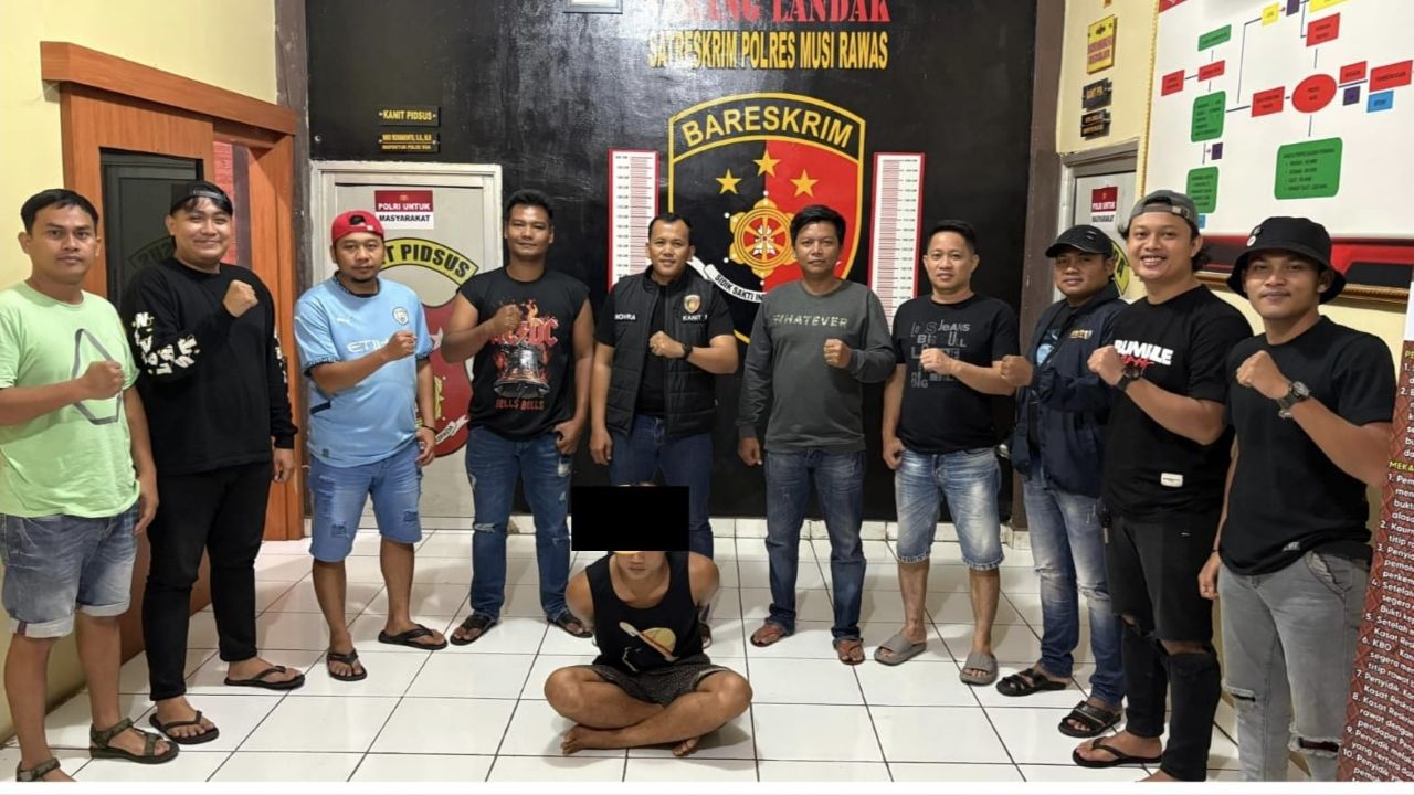 Buron Setahun Lebih, Pencuri 1 Ton Sawit di Musi Rawas Ditangkap