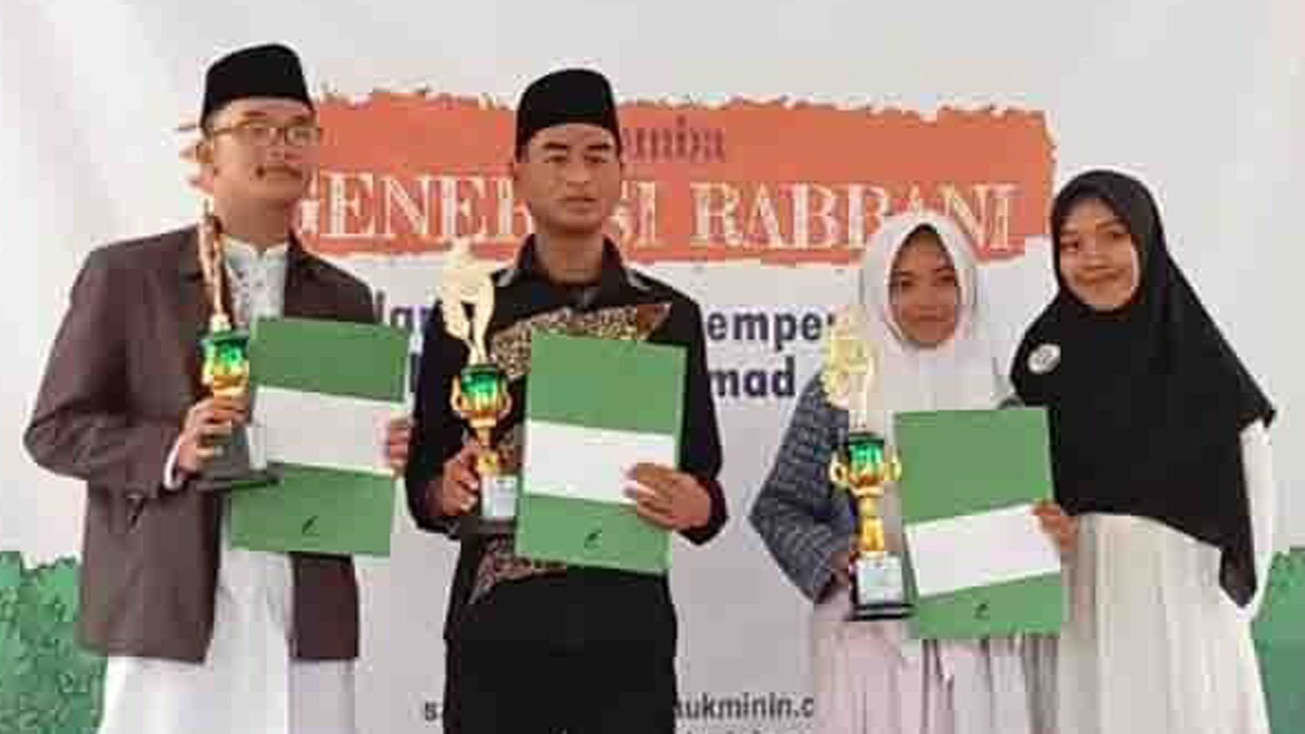 MAN 1 Lubuklinggau Juara Lomba PKS Sumsel dan Lomba Generasi Rabbani Rumah Tahfidz Quran Shohibul Mukminin