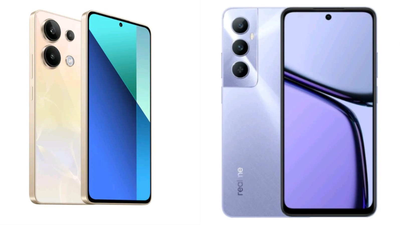 Battle Spek Memukau, Realme C65 Vs Redmi Note 13 4G, Cek Perbandingan Handphone Murah Rp2 Jutaan