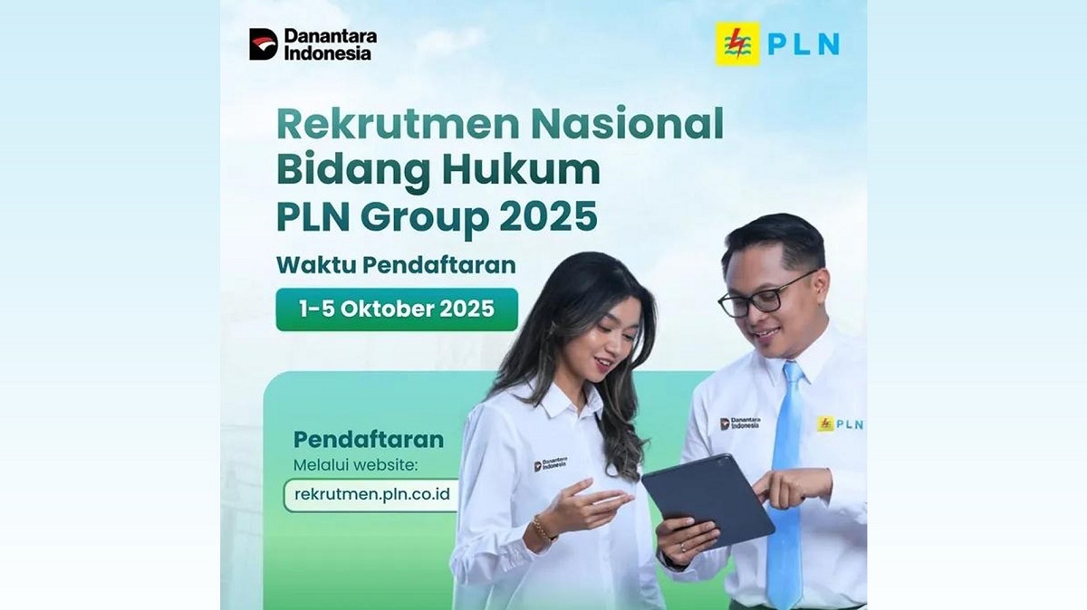 Formasi dan Jurusan Rekrutmen PLN 2025, D3- S1 Banyak Lowongannya
