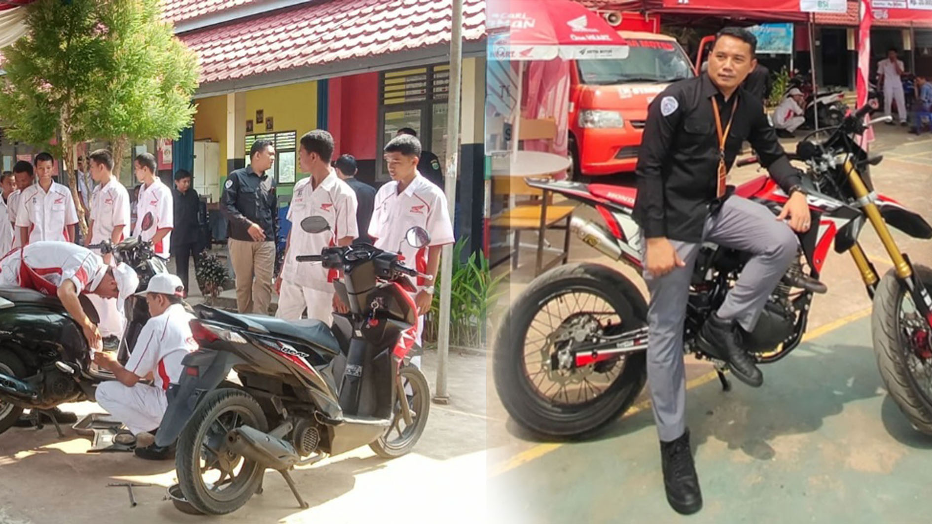 Kembangkan Potensi Kewirausahaan, Teaching Factory SMKN 4 Lubuklinggau Gandeng Astra Honda Motor Sumsel