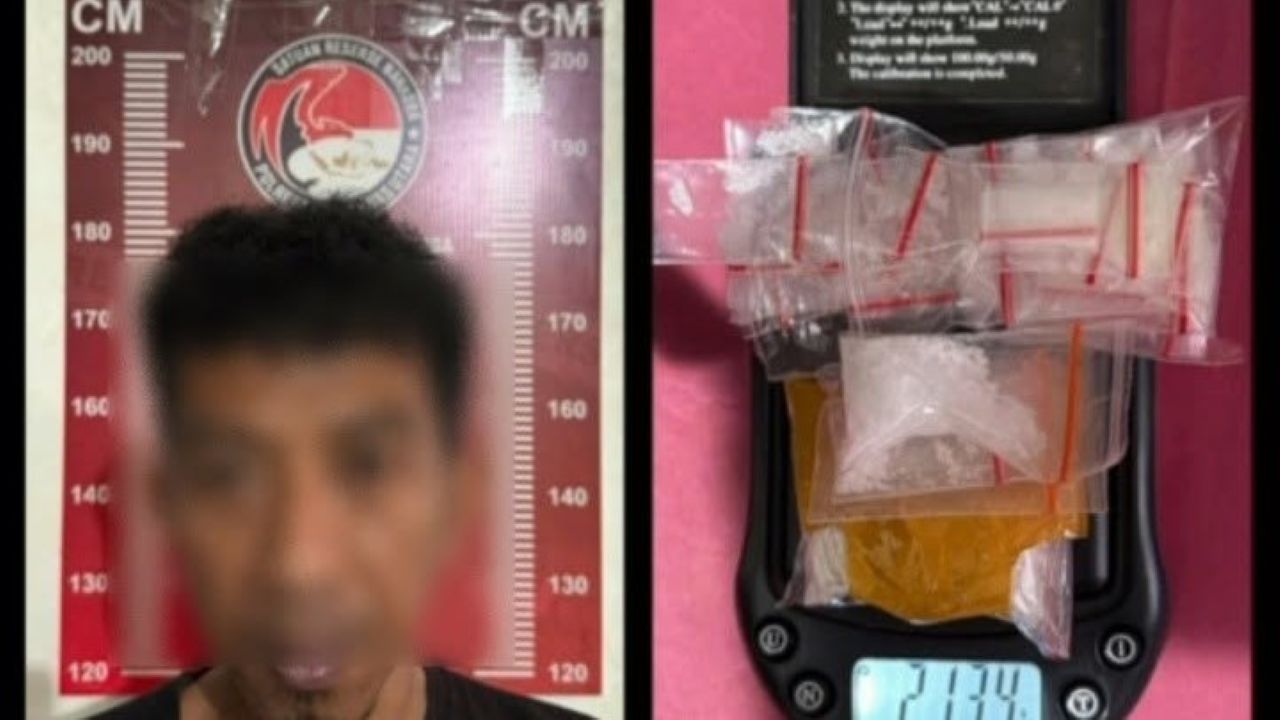 Berkat Info Warga, Polres Muratara Ringkus Bandar Sabu 21,34 Gram di Rawas Ilir