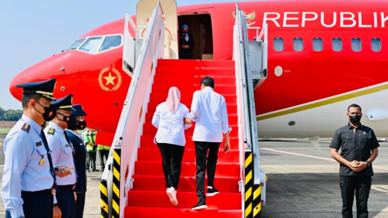 Presiden Jokowi Datang ke Lubuk Linggau, ini Spesifikasi Pesawat Yang Digunakan