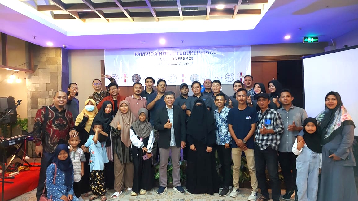Jalin Silaturahmi, FamVida Hotel Lubuklinggau Gelar Ghatering dan Pers Conference Bersama Rekan Media