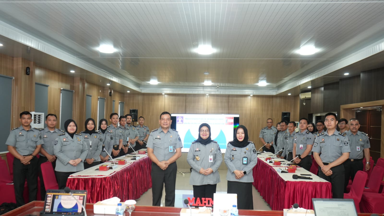 Lapas Narkotika Kelas IIA Muara Beliti Ikuti Diseminasi Pelayanan Publik Berbasis HAM (P2HAM)