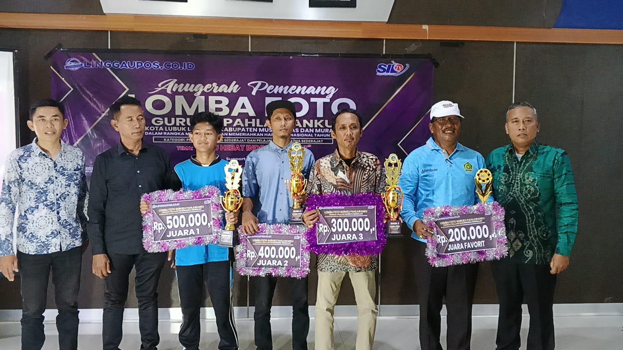 Ini Daftar Pemenang Lomba Foto Guruku Pahlawanku Se-Lubuk Linggau, Musi Rawas dan Muratara