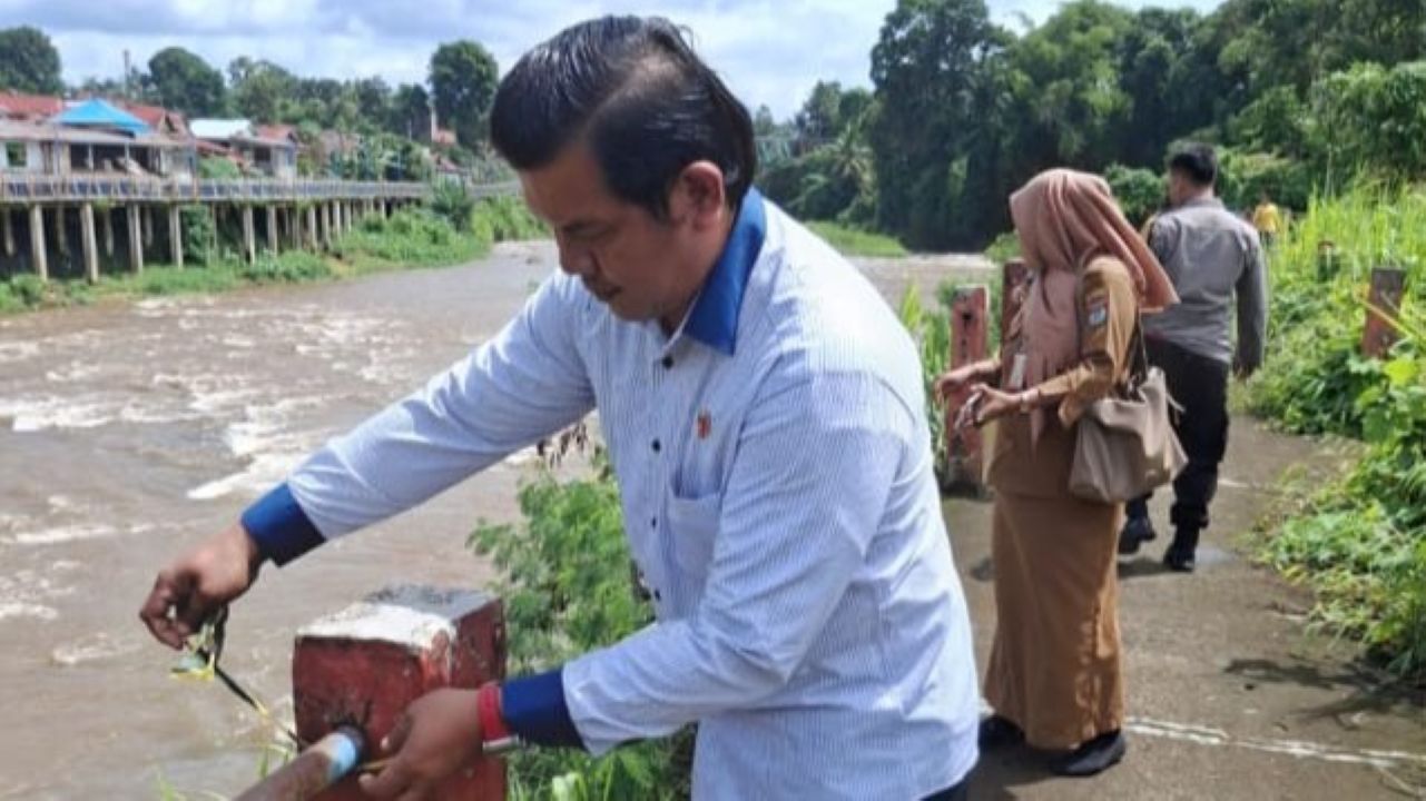 Kampung Warna Warni Kini Tidak Terawat, 38 Batang Besi Pagar Pengaman Hilang