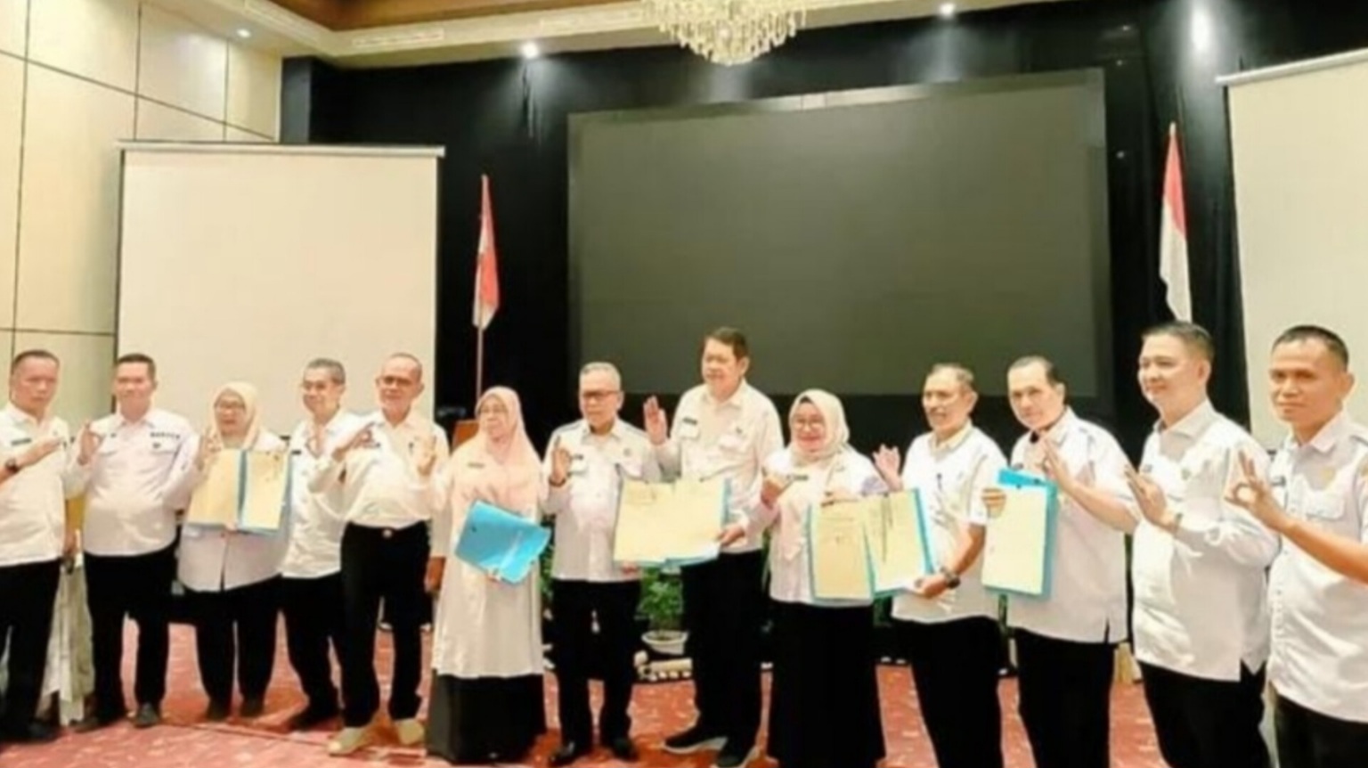 Kadis Koperasi dan UKM Musi Rawas Hadiri Penandatanganan KAD Provinsi Sumatera Selatan dan Sumatera Barat