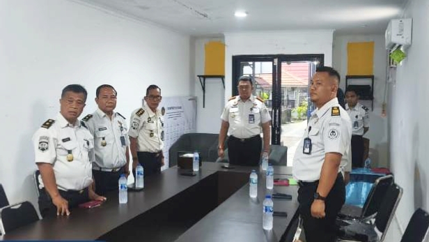 Dirjenpas Beri Arahan Strategis, Lapas Narkotika Muara Beliti Ikuti Secara Daring