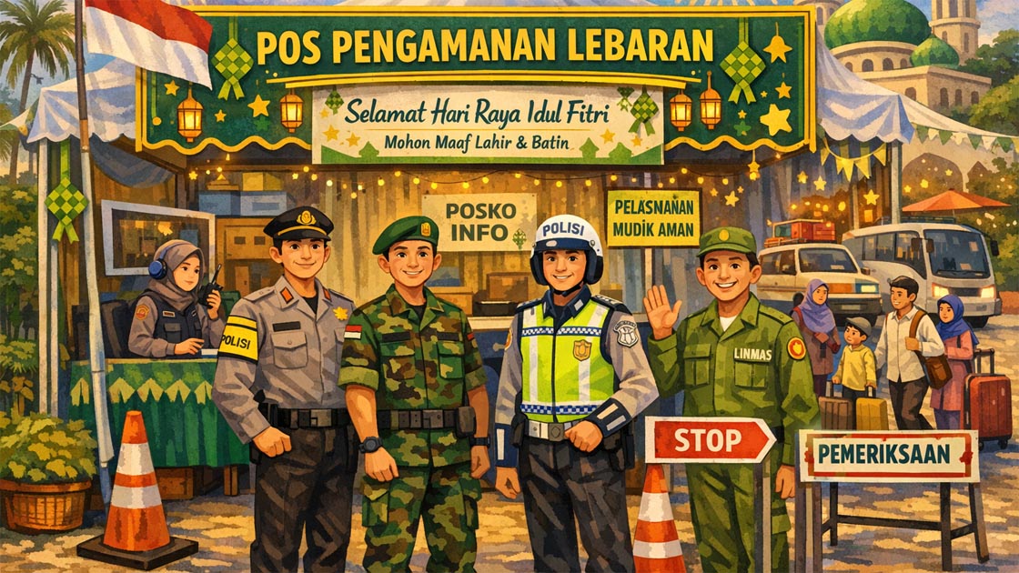 Polisi Gelar Operasi Ketupat, Mulai 13 Hingga 25 Maret 2026, Tersebar 2.746 Posko