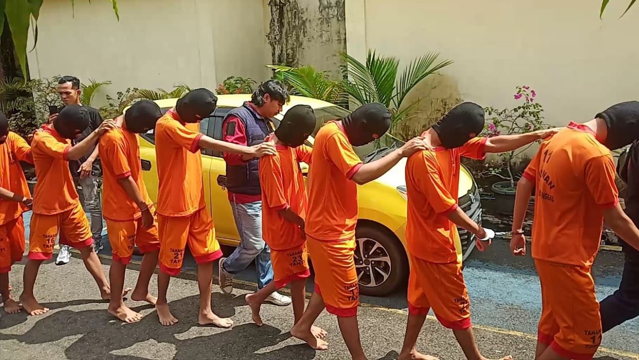 Anggota Geng Motor Lubuklinggau Anak-anak dan Pelajar, ini Peran Masing-masing