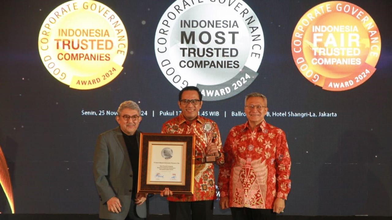 Unggul Dalam Tata Kelola, BRI Dinobatkan Sebagai The Most Trusted Company 2024