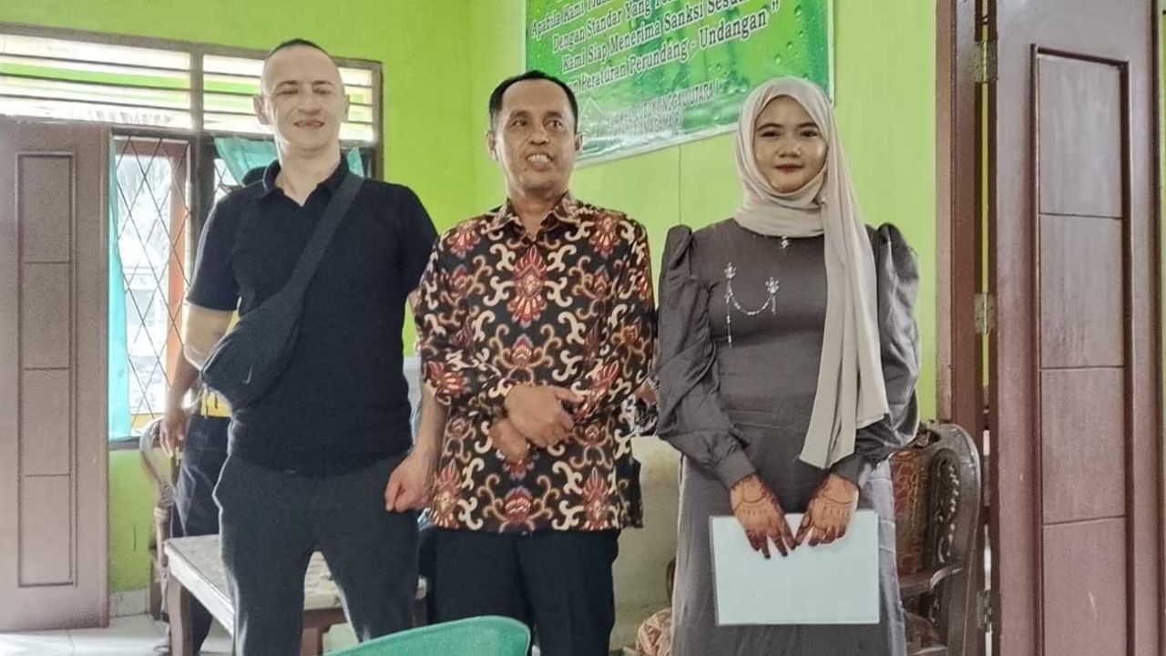 Gadis Taba Baru Lubuk Linggau Dinikahi Bule Turki, Kenalan di Media Sosial