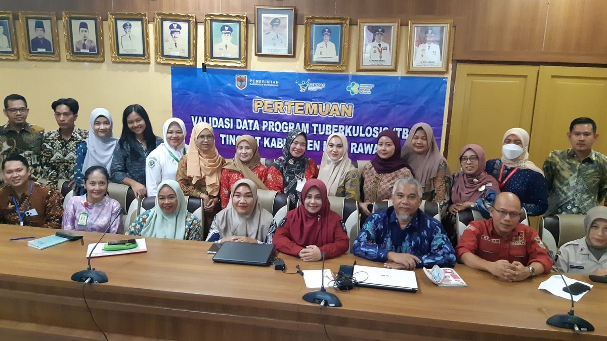 Lapas Narkotika Muara Beliti Hadiri Kegiatan Pertemuan Validasi Data Program TBC Tingkat Kabupaten Musi Rawas