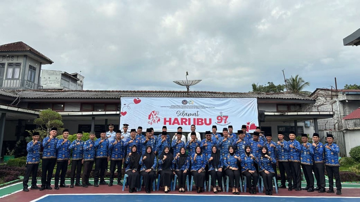 Lapas Lubuk Linggau Gelar Upacara Hari Ibu, Hadirkan Makna Peran Perempuan dan Ibu