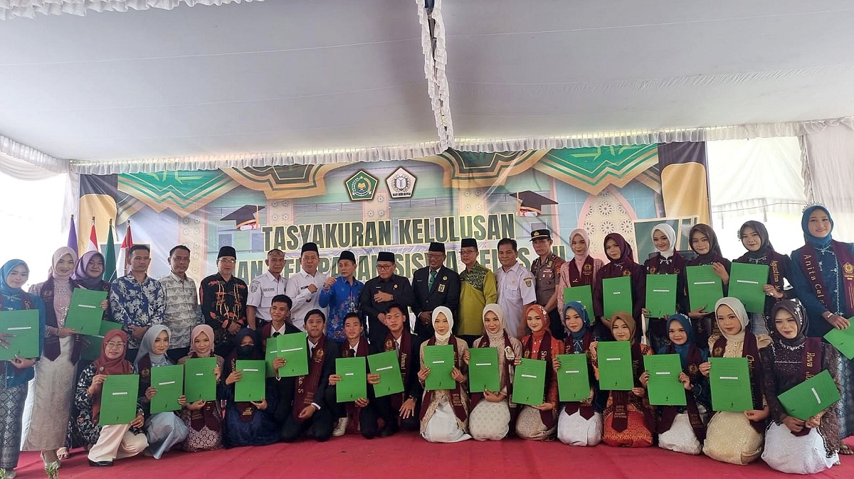 Haru dan Bangga, MAN 1 Musi Rawas Gelar Pelepasan 135 Siswa Kelas XII, 18 Murid Diterima di PTN Favorit