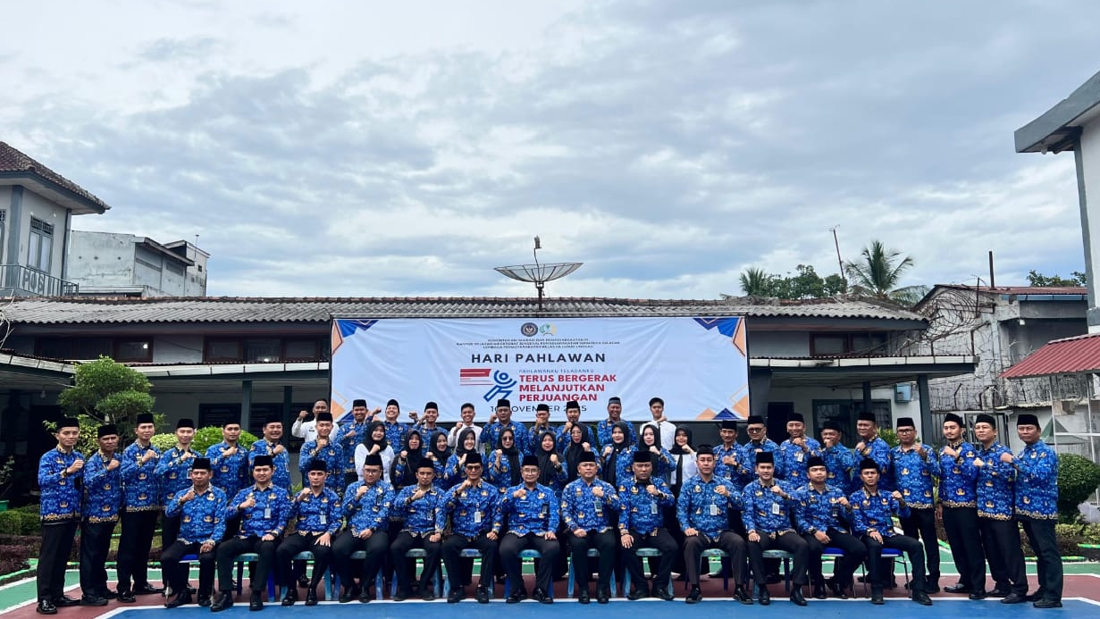 Lapas Lubuk Linggau Peringati Hari Pahlawan 2025 dengan Semangat Juang dan Teladan