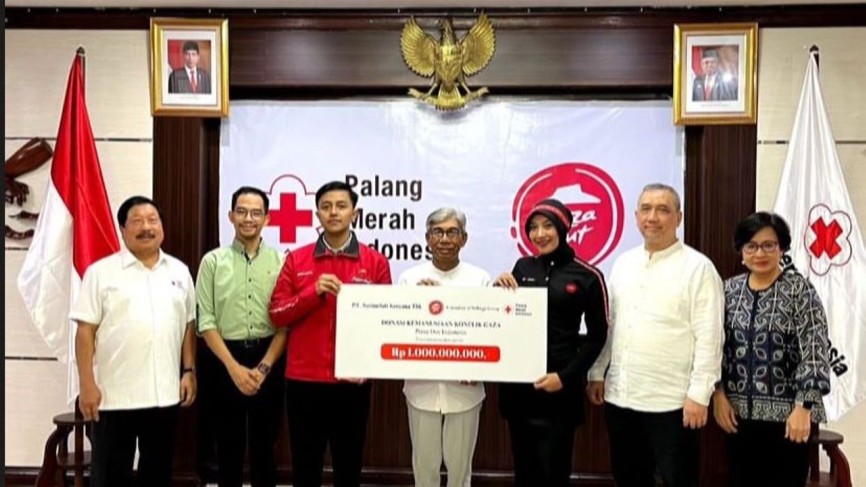 Jadi Target Boikot, Pizza Hut Kirim Donasi untuk Warga Palestina Melalui PMI