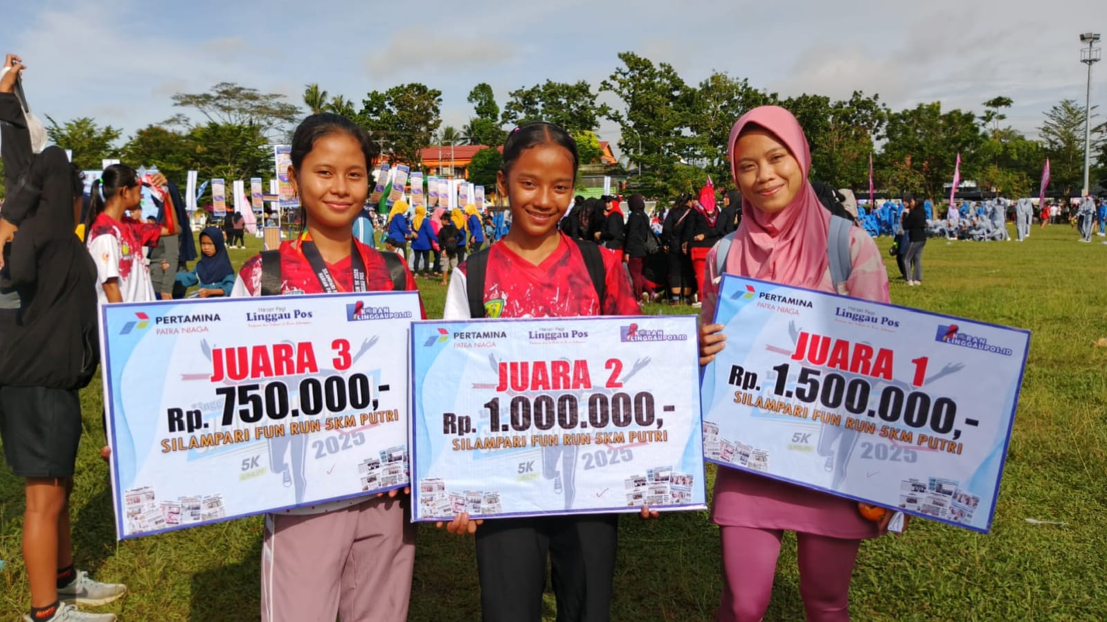 Ini yang Diharapkan Juara I Kategori Putri Asal Muba Pada Silampari Fun Run 5K 2025