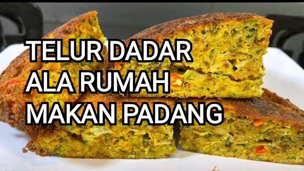 Cocok untuk Sarapan Pagi, ini Resep Telur Dadar Ala Rumah Makan Padang, Yuk Dicoba