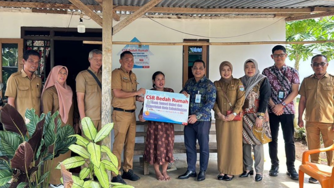 Bank Sumsel Babel Cabang Lubuk Linggau Bersama Pemkot Serahkan Bantuan CSR Tahun 2023