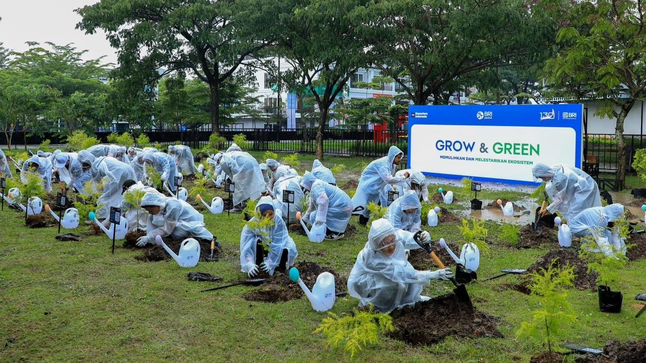 Perkuat Komitmen Keberlanjutan, BRI Gelar Aksi Tanam Pohon dan Ajak Masyarakat Peduli Lingkungan