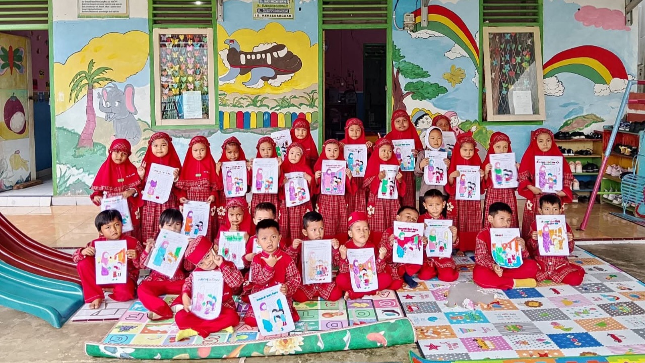 Lulusan TK Al Labib Lubuk Linggau Ditempa Mandiri, Berakhlak dan Bisa Calistung