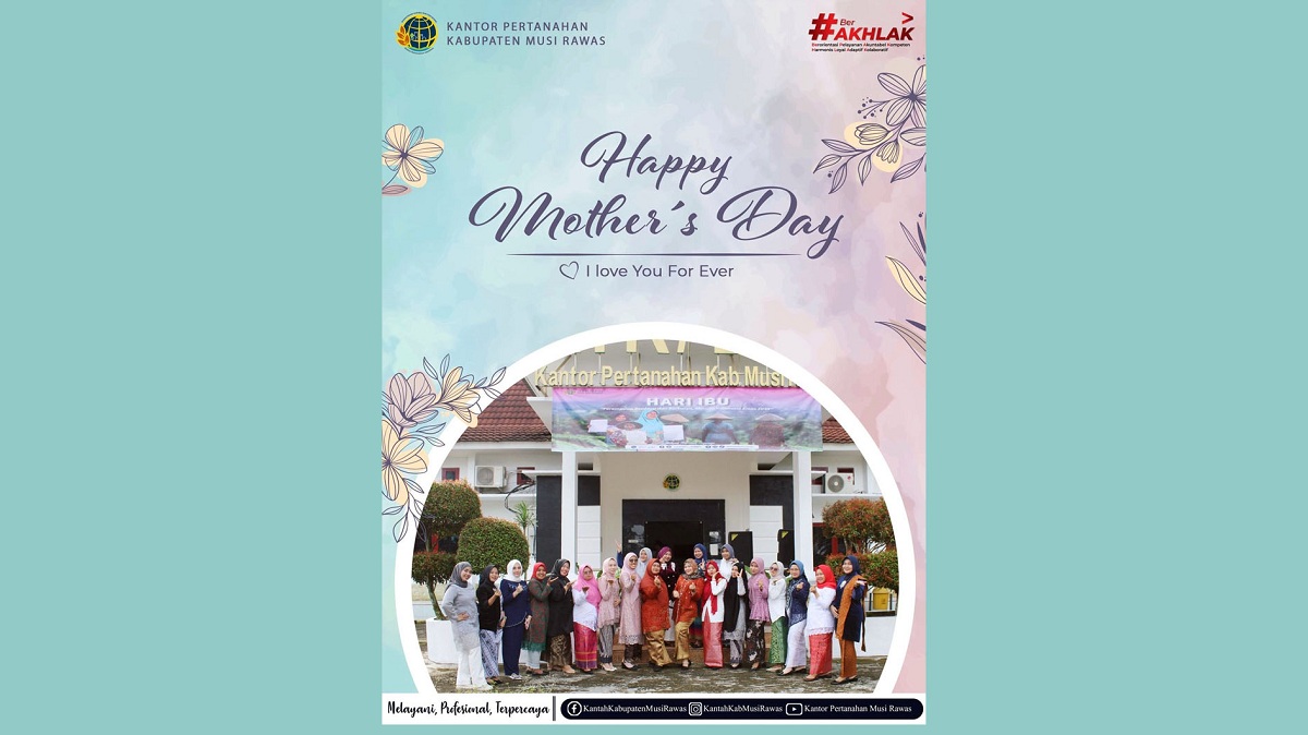 Kantor Pertanahan Kabupaten Musi Rawas Peringati Hari Ibu 2025