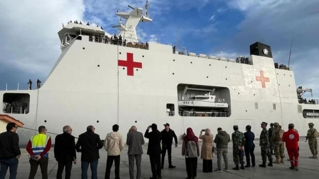 Kapal Rumah Sakit TNI AL Rampung Salurkan Bantuan untuk Palestina, Siap Pulang ke Tanah Air