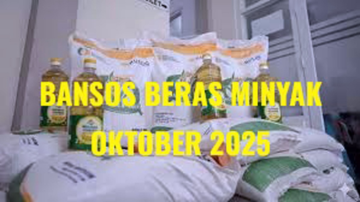 Cara Mencairkan Bansos Beras Serta Minyak Goreng Oktober 2025