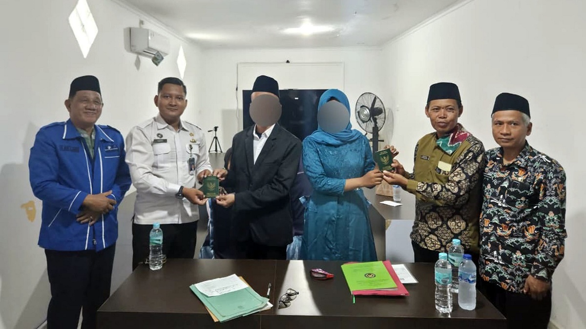 Akad Nikah Warga Binaan, Lapas Narkotika Muara Beliti Dorong Pemenuhan Hak Dasar