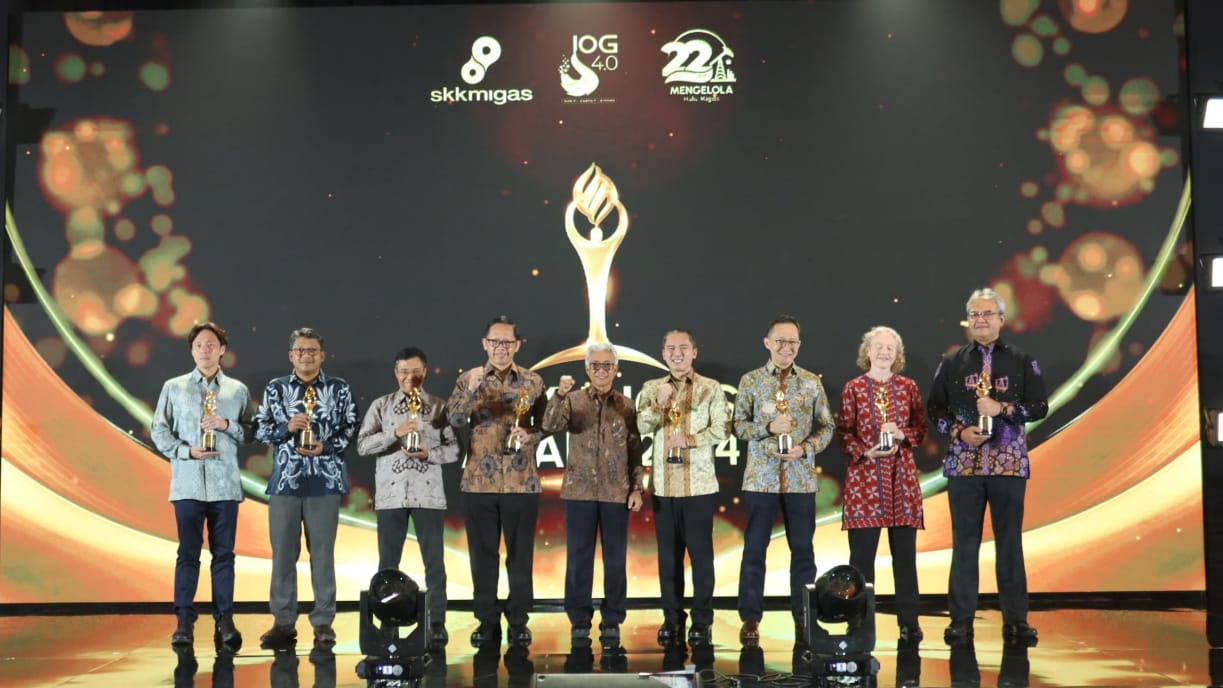 PT Sele Raya Belida Raih Penghargaan Optimum Production SKK Migas Award 2024