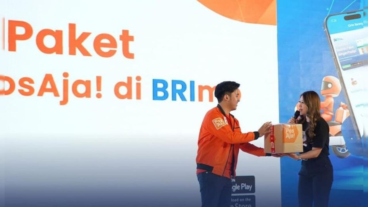 Lewat BRImo Kirim Barang Lebih Mudah, BRI Kolaborasi dengan Pos Indonesia