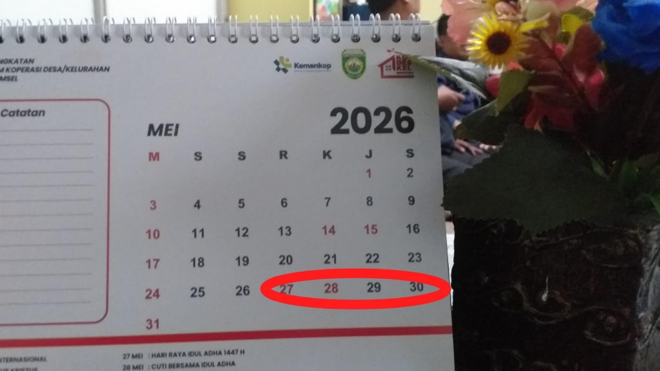 Jadwal Cuti dan Libur Idul Adha  Mei 2026, Cek Selengkapnya di Sini