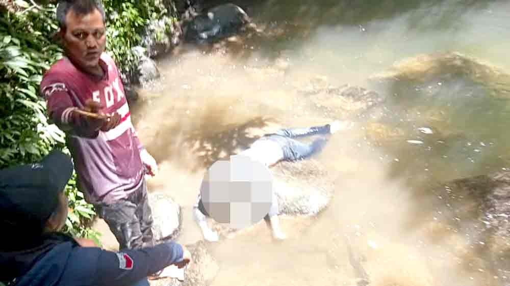 Terduga Pelaku Curanmor Nekat Terjun ke Jurang di Lahat, Akibat Panik Saat Diinterogasi Warga