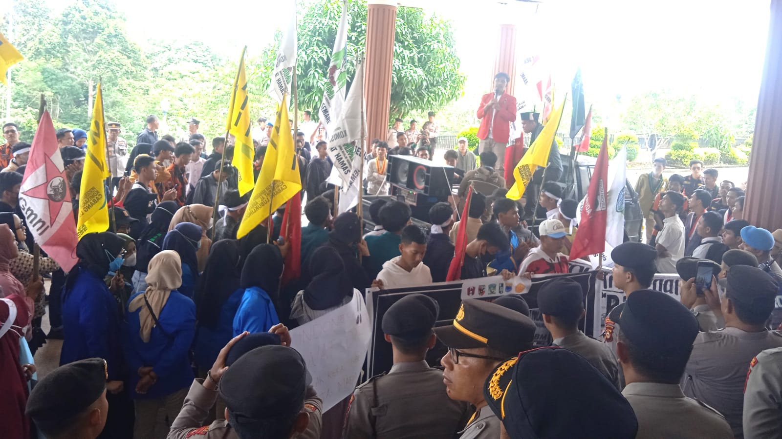 Demo Tolak BBM Naik, Mahasiswa Lubuklinggau: Masyarakat Diprank