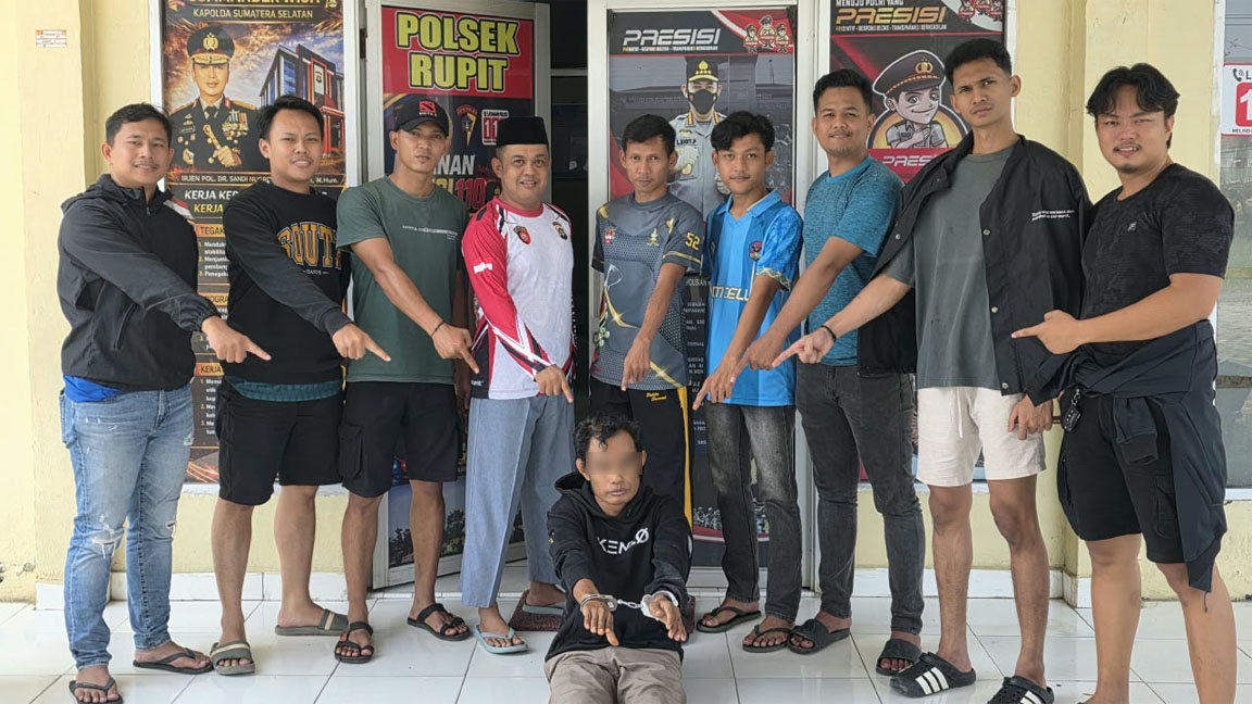 Modus Pinjam Motor Beli Beras, Pria di Rupit Muratara Gelapkan Revo