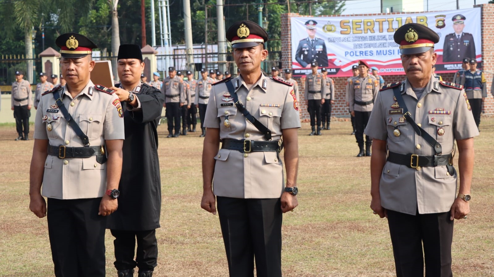 Kapolres Musi Rawas Mutasi 3 Kapolsek, Berikut Daftar Nama Pejabat yang Baru