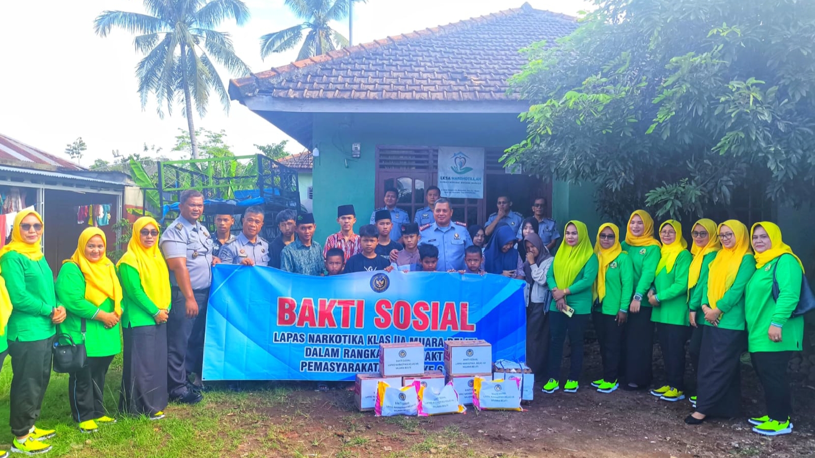 Peringati HBP ke-61, Lapas Narkotika Muara Beliti Salurkan Bantuan ke Panti Asuhan Murdhotillah