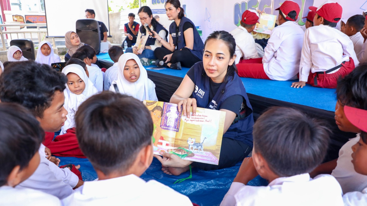 BRI Peduli Gaungkan Semangat Kemerdekaan Melalui Program Literasi Anak Negeri