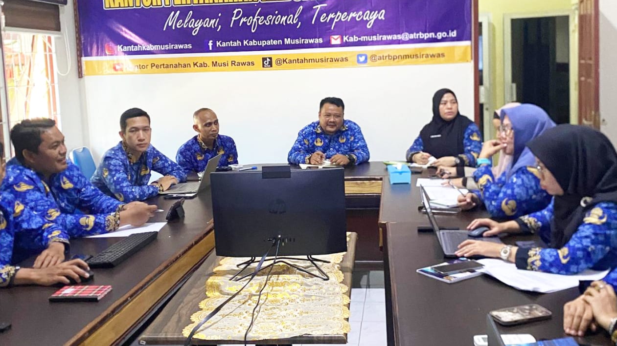 ATR/BPN Musi Rawas Gelar Rakor PTSL 2025: Selaraskan Data dan Perkuat Pelaksanaan di Lapangan