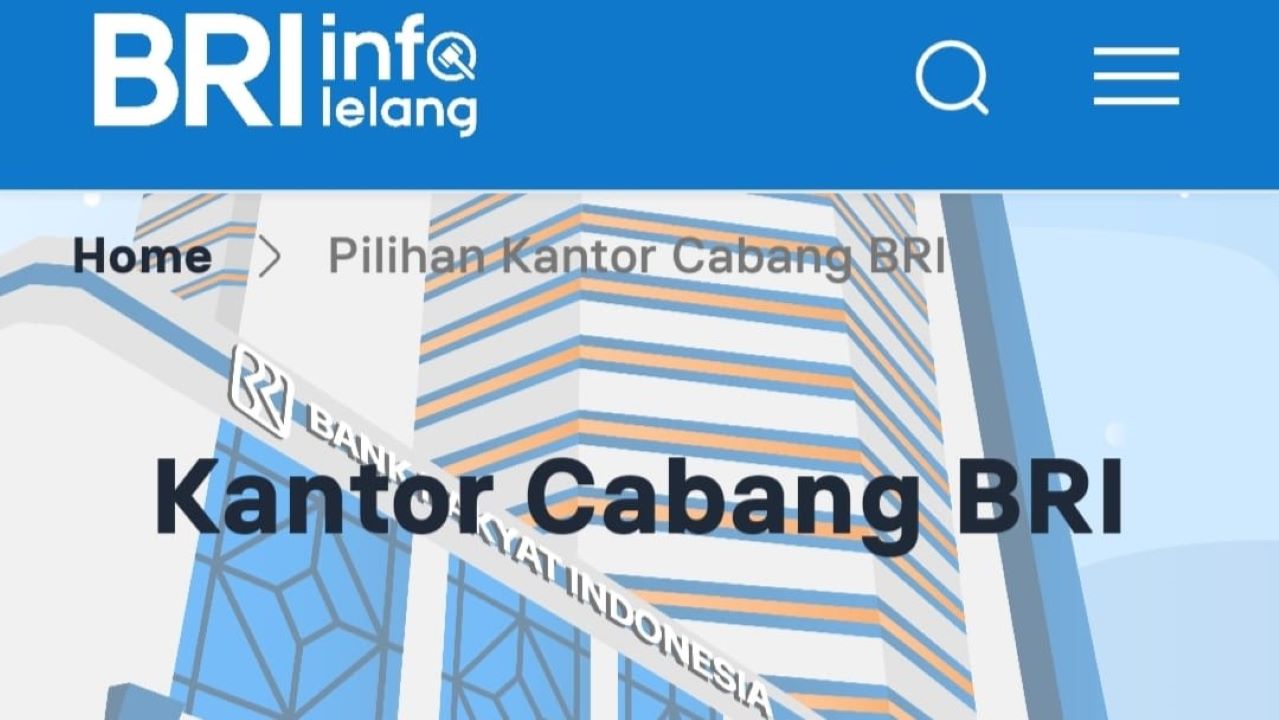 Prosedur Serta Info Lelang di BRI, ke Laman ini Saja