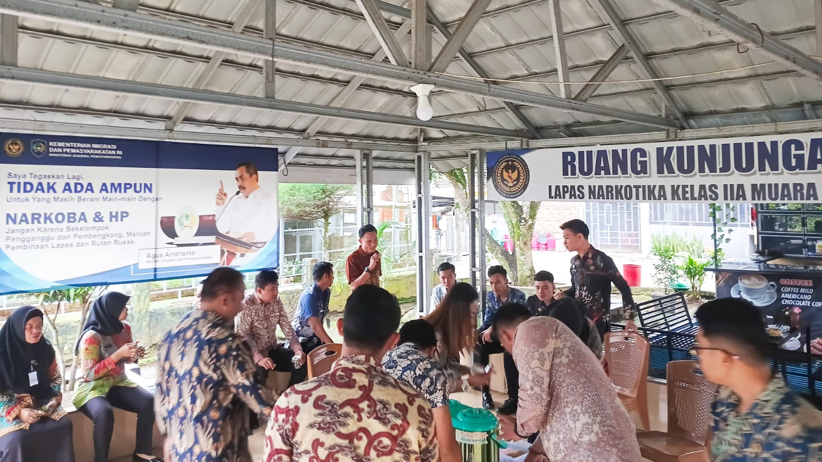 Perkuat Sinergi Internal, Lapas Narkotika Muara Beliti Gelar Coffee Morning