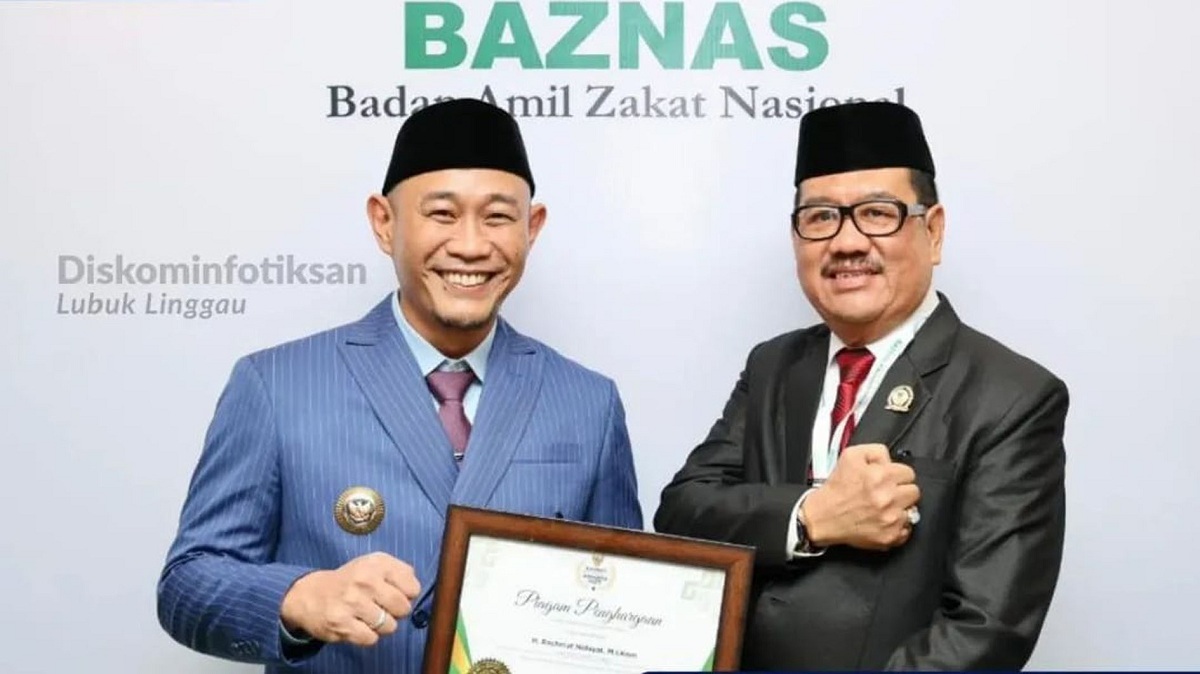 Wali Kota Lubuk Linggau Raih Penghargaan dalam Ajang Baznas Awards 2025, Ini Harapannya
