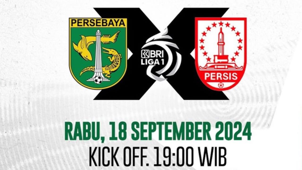 Liga 1 Indonesia: Prediksi Persebaya Surabaya vs Persis Solo, Rabu 18 September 2024, Kick Off 19.00 WIB