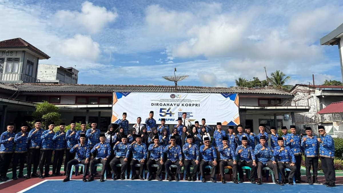 Lapas Lubuk Linggau Gelar Upacara HUT KORPRI ke-54, Tekankan Semangat Integritas dan Pelayanan Publik